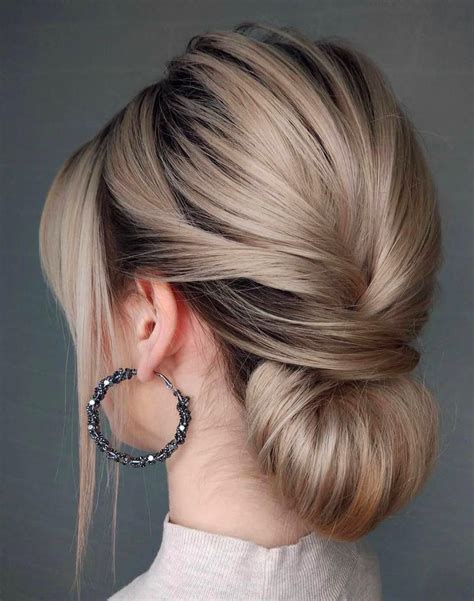 easy updo hairstyles medium length hair|elegant updos medium length hair.